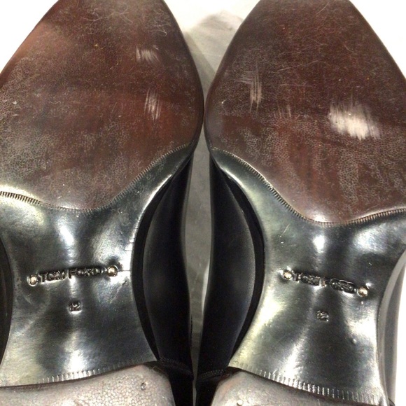 TOM FORD Black Elkan Chelsea Ankle Boots (Size US:12, EU:45) - Picture 10 of 10